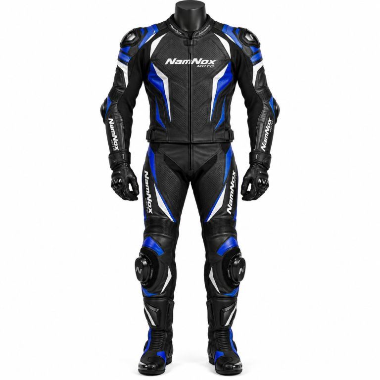 Track Day Two Piece Leather Racing Suit