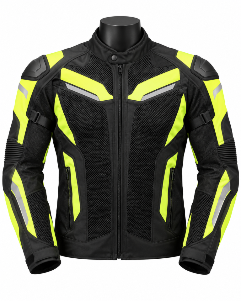 Hi-Vis Mesh Motorcycle Jacket