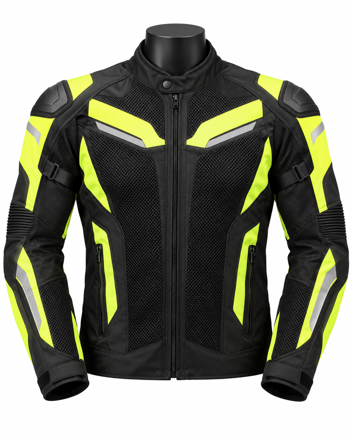 Hi-Vis Mesh Motorcycle Jacket