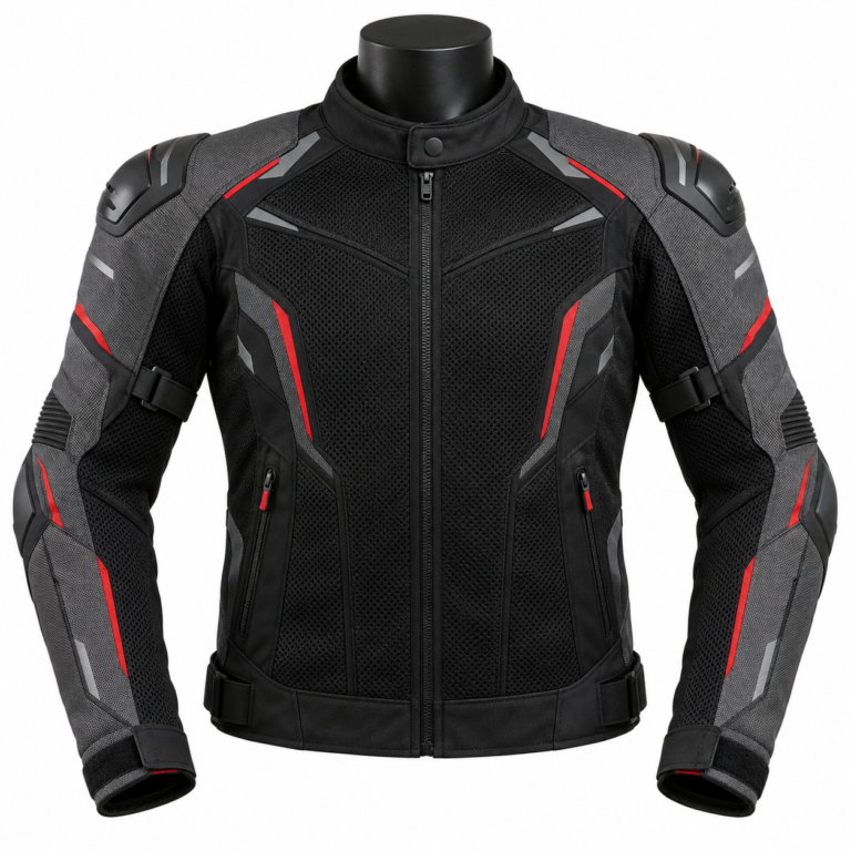 Premium Reinforced Mesh Motorcycle Jacket