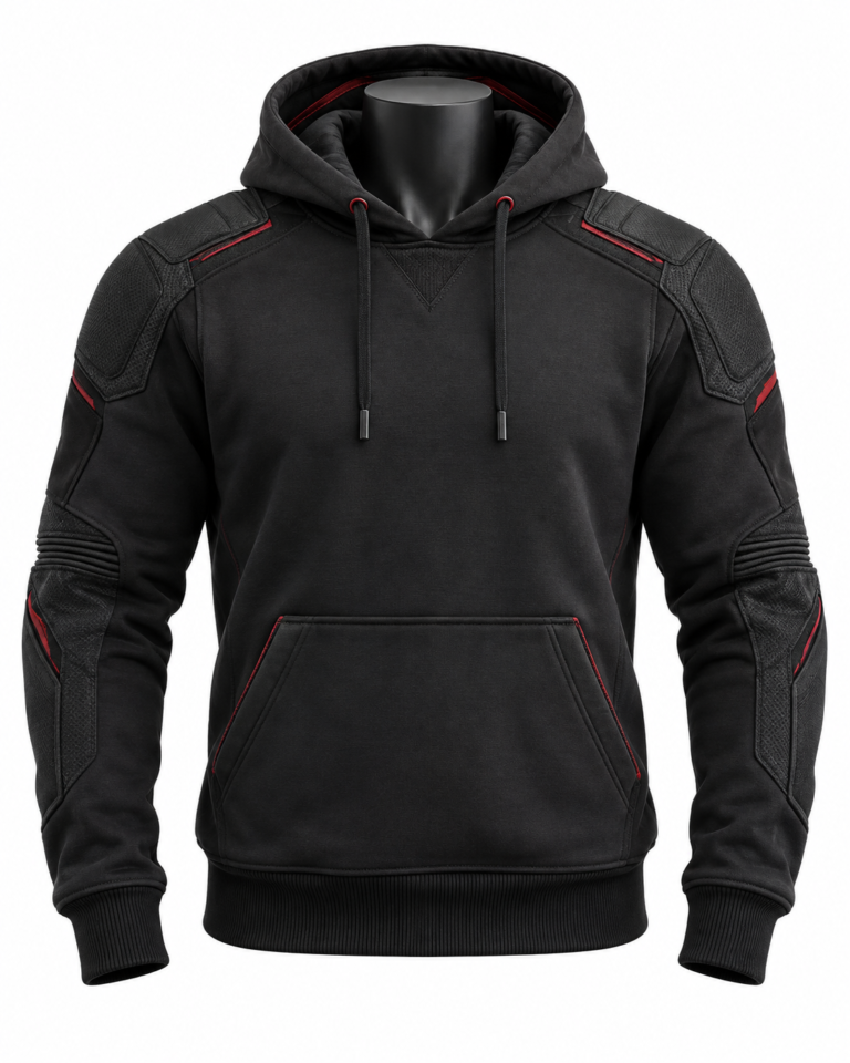 Pullover Armored Motorcycle Hoodie