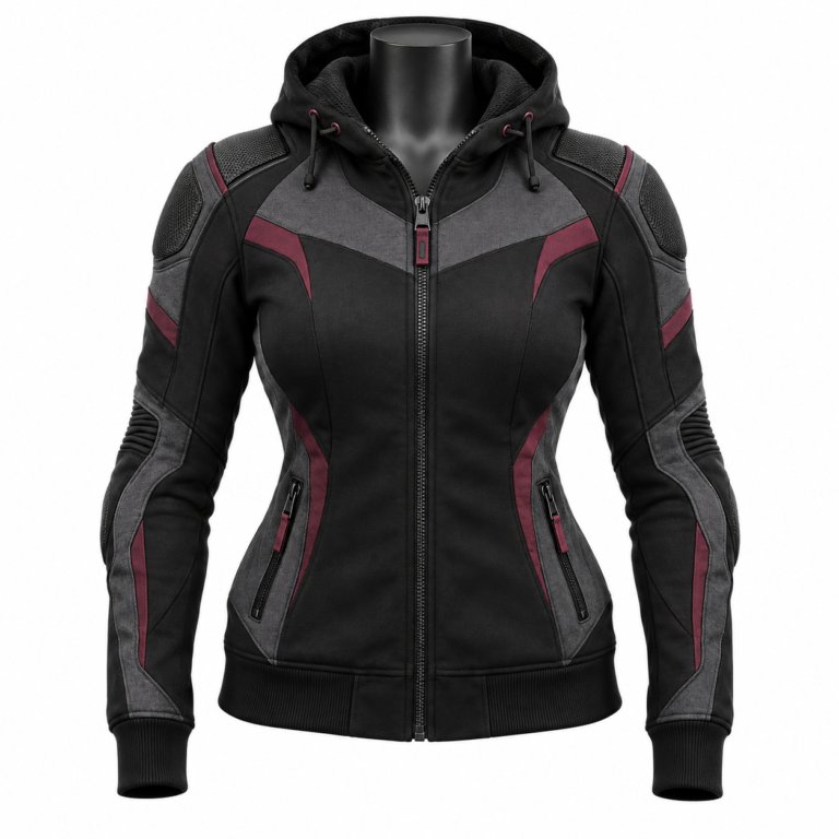 Women’s Armored Motorcycle Hoodie