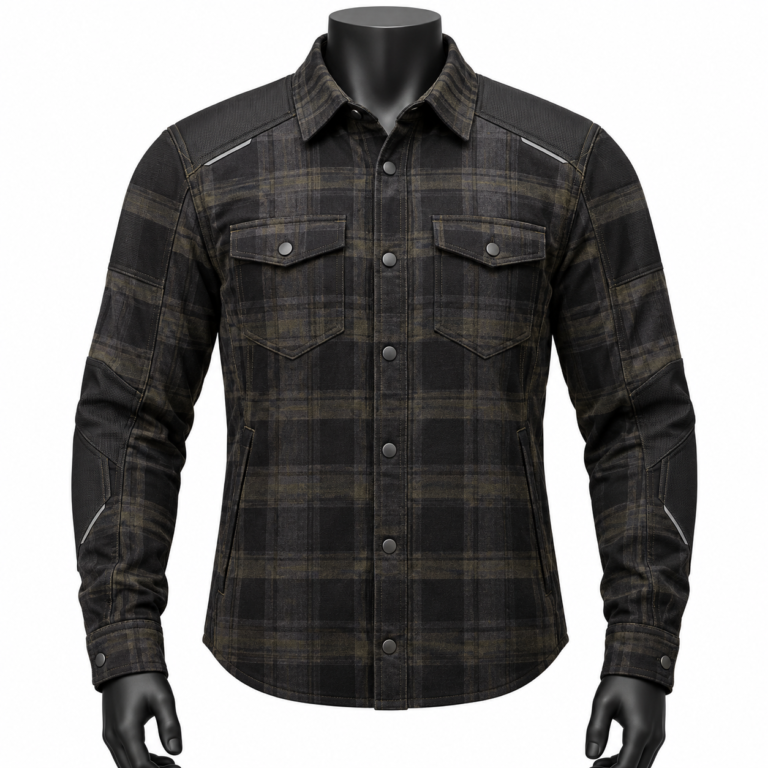 Technical Flannel Riding Shirt
