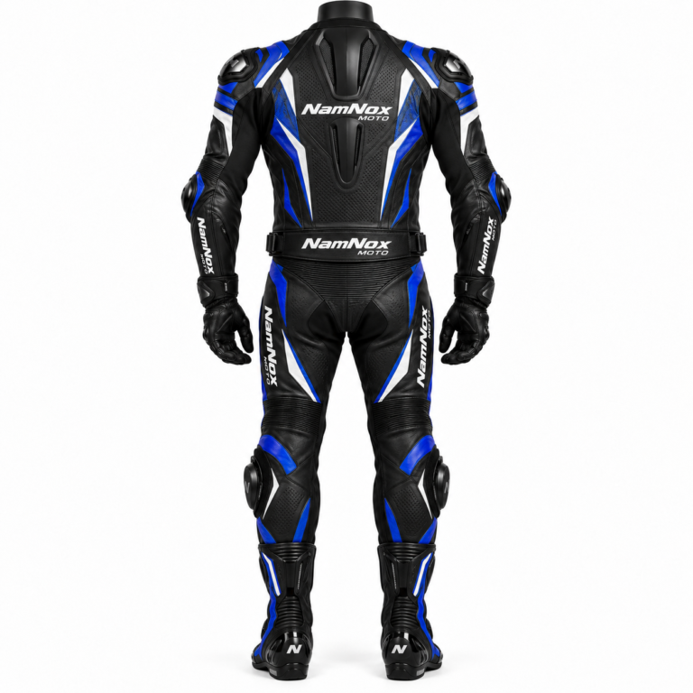 Track Day Two Piece Leather Racing Suit — alternate product image