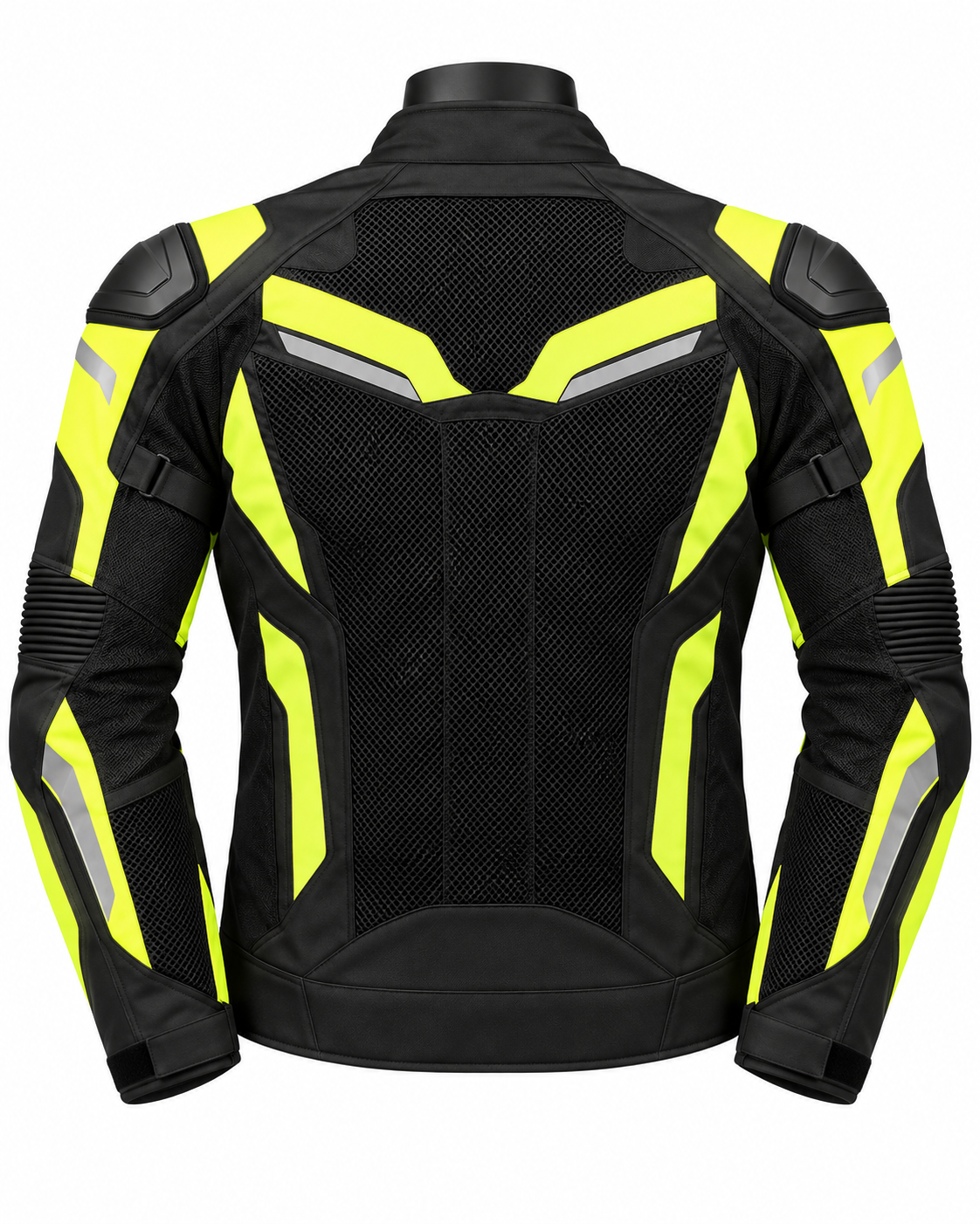 Hi-Vis Mesh Motorcycle Jacket — alternate product image