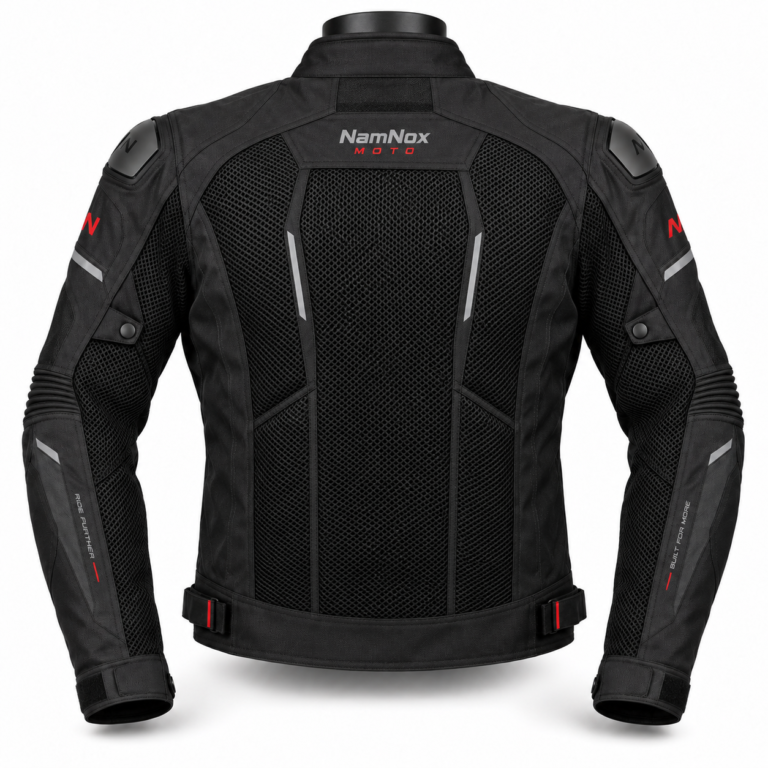 Summer Mesh Motorcycle Jacket with CE Armor — alternate product image