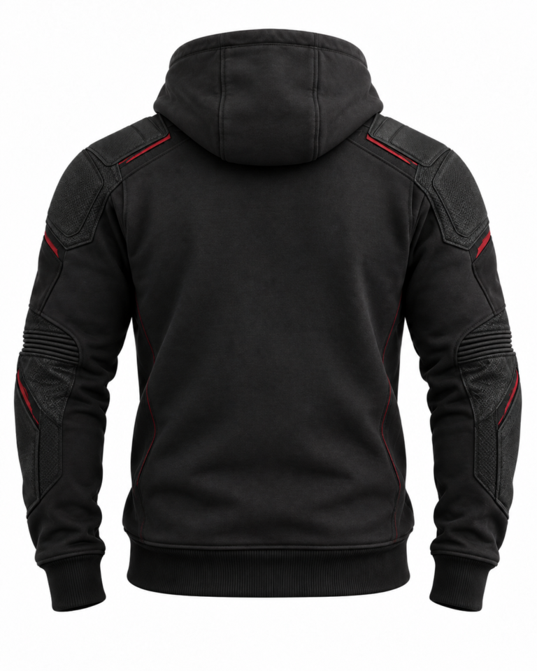 Pullover Armored Motorcycle Hoodie — alternate product image