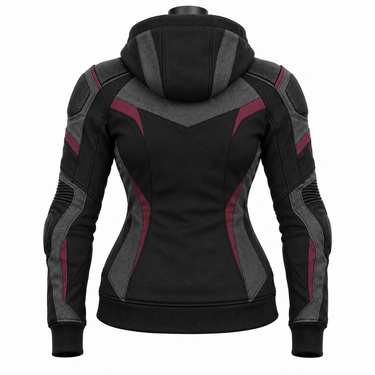 Women’s Armored Motorcycle Hoodie — alternate product image