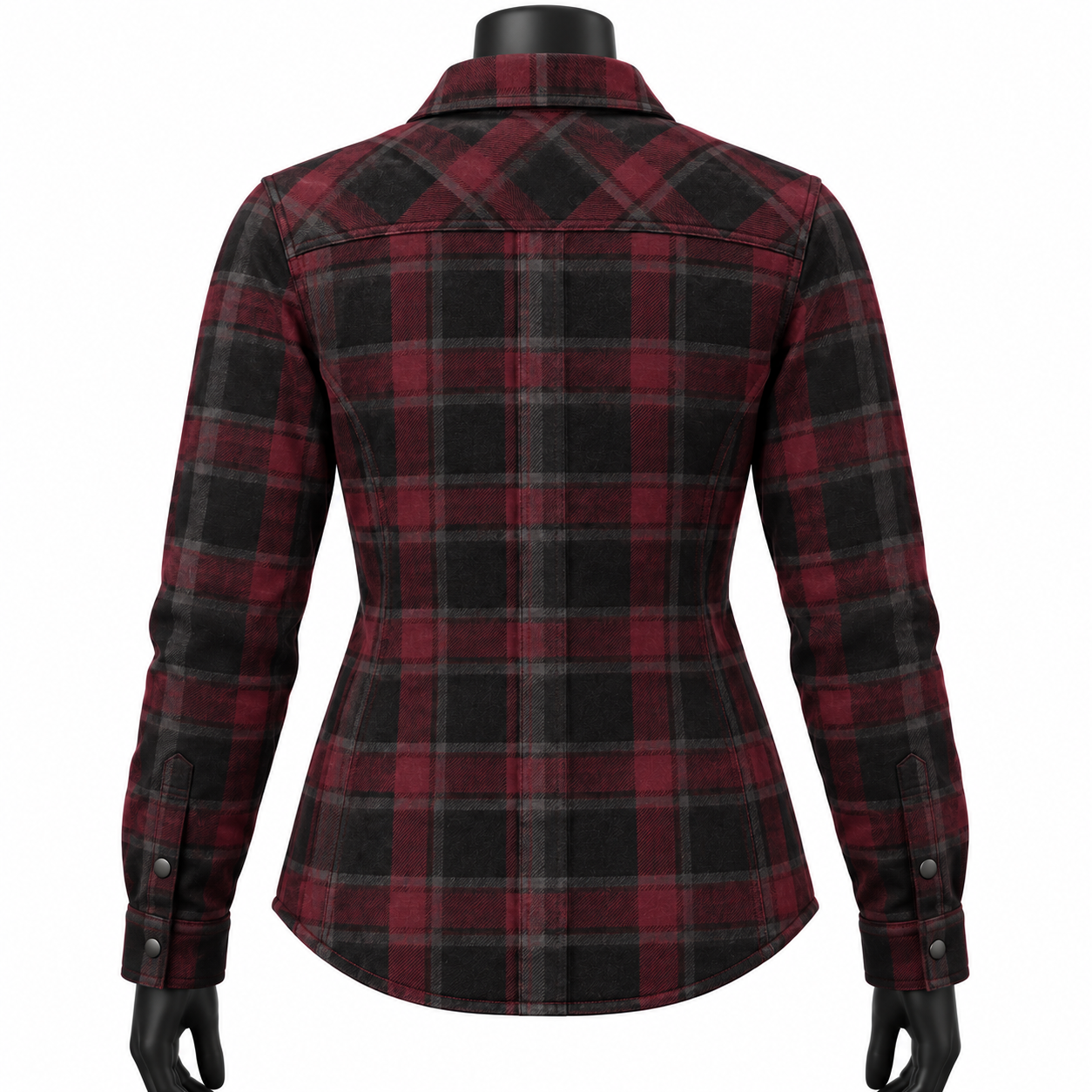 Women’s Protective Flannel Riding Shirt — alternate product image