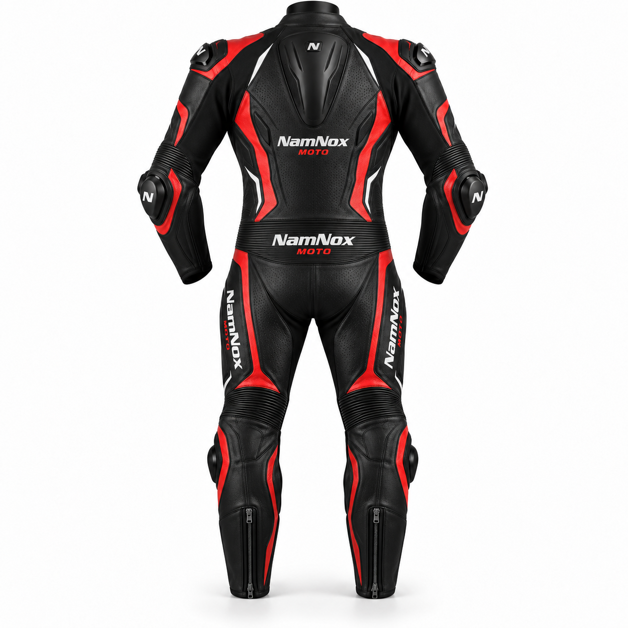 One Piece Leather Motorcycle Racing Suit — alternate product image