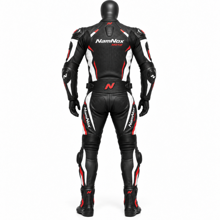 Sport Road Racing Two Piece Leather Racing Suit — alternate product image