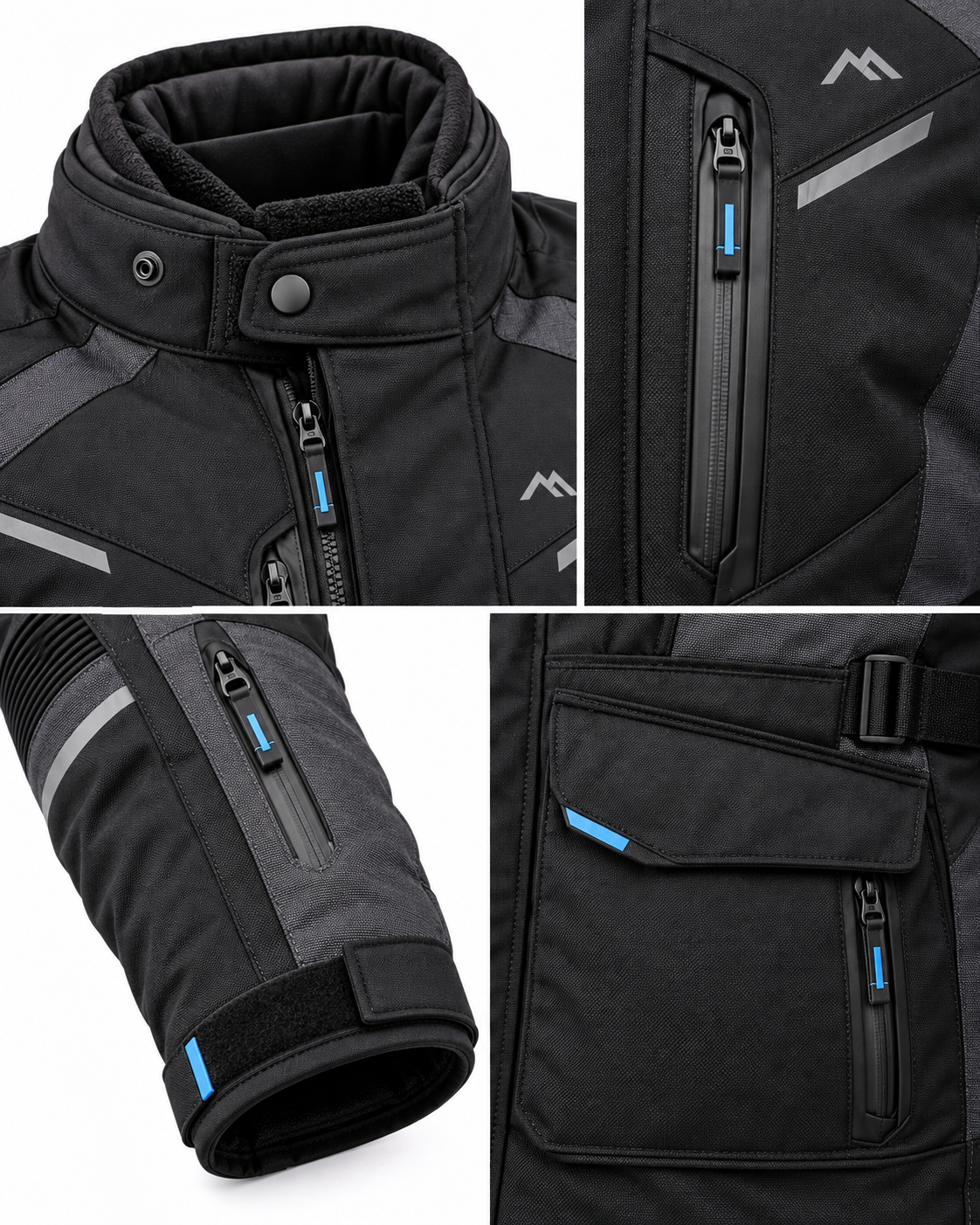 Cold Weather Textile Motorcycle Jacket — alternate product image