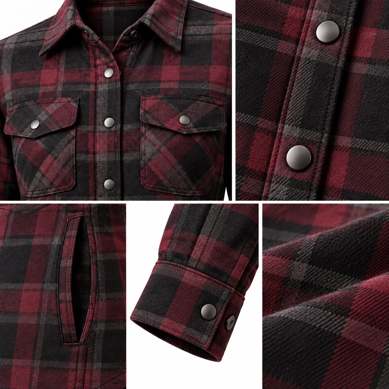 Women’s Protective Flannel Riding Shirt — alternate product image