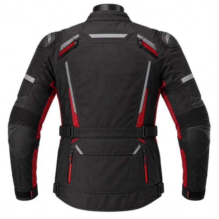 All-Season Textile Motorcycle Jacket — alternate product image