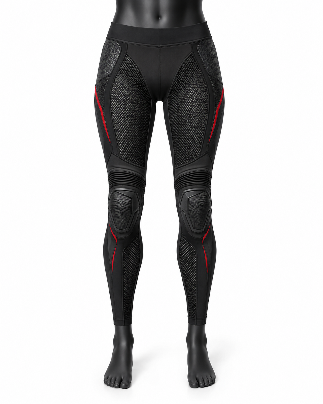 Summer Mesh Motorcycle Riding Leggings