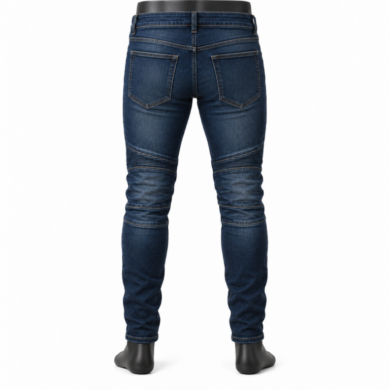 Slim Fit Motorcycle Riding Jeans — alternate product image