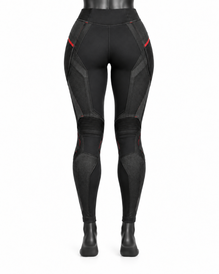 Women’s Armored Motorcycle Riding Leggings — alternate product image