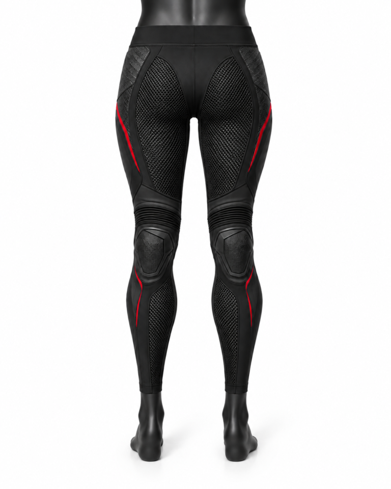 Summer Mesh Motorcycle Riding Leggings — alternate product image