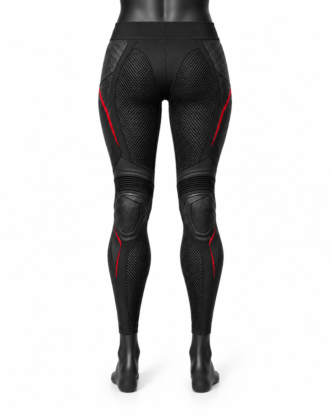 Summer Mesh Motorcycle Riding Leggings — alternate product image