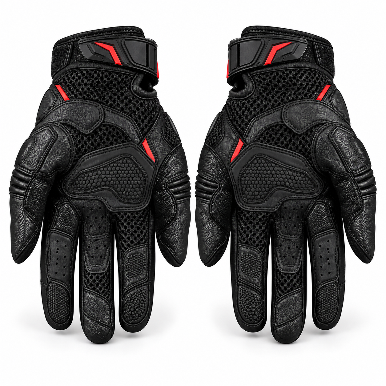 Summer Mesh Motorcycle Riding Gloves — alternate product image