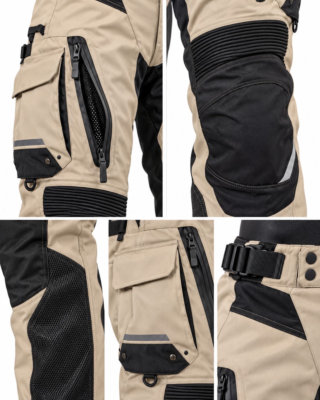 Adventure Motorcycle Riding Pants — alternate product image