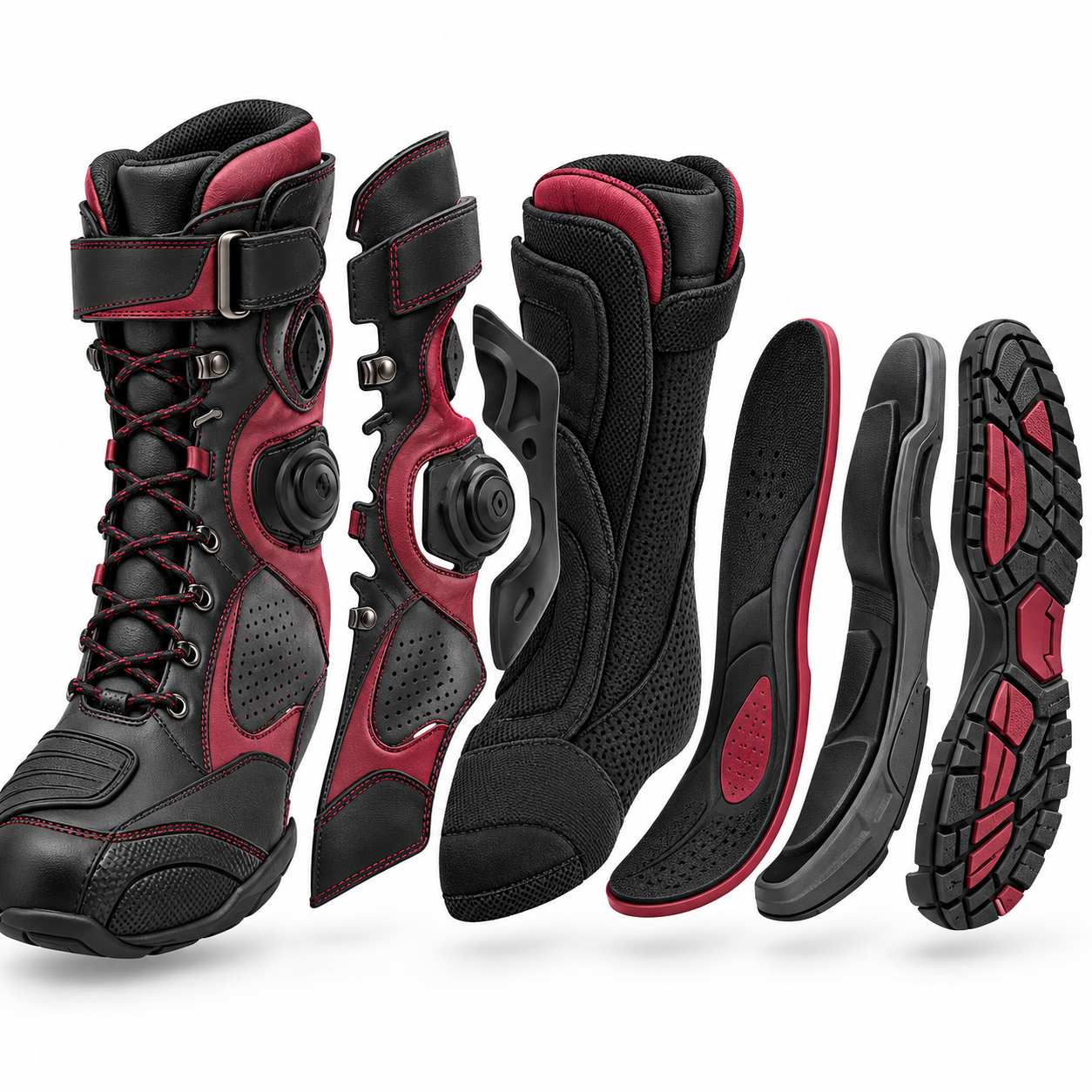 Women’s Motorcycle Riding Boots — alternate product image